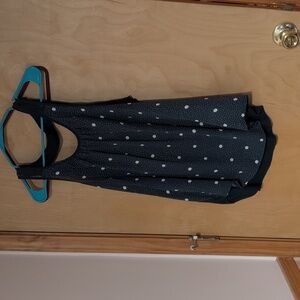 Green and white tank top